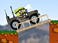 Cluiche Spongebob Dangerous Jeep