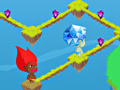 Cluiche Fire Baby Chases Ice Baby
