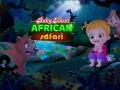 Cluiche Baby Hazel: African safari
