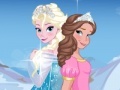 Cluiche Frozen Sisters Elsa and Anna