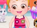 Cluiche Baby Hazel Cleaning Time