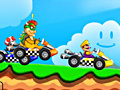Cluiche Super Mario Racing
