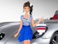 Cluiche Car Girl Dress up