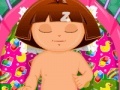 Cluiche Dora Diaper Change