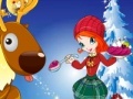 Cluiche Bloom Christmas Dressup