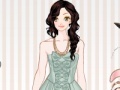 Cluiche Blue N Pink Rose Dress