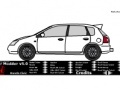 Cluiche Car Modder - Honda Civic