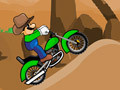 Cluiche Cowboy Luigi Bike