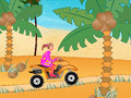 Cluiche Beach Girl ATV Race