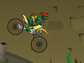Cluiche Ninja Turtle Bike