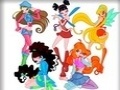 Cluiche Winx Club Coloring