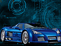 Cluiche Blue Demon Car