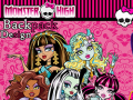 Cluiche Monster High Backpack Design