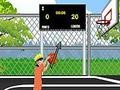 Cluiche Naruto playing basketball