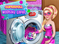 Cluiche Superdoll Washing Capes