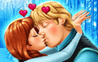 Cluiche Frozen Anna Kiss