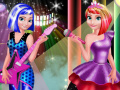 Cluiche Elsa And Anna Royals Rock Dress