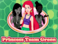 Cluiche Princess Team Green 