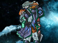 Cluiche Assemble Dino Robot mosasaurus 