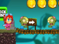 Cluiche Ninja Kid vs Zombies 