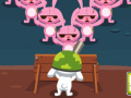 Cluiche Rabbit Zombie Defense 
