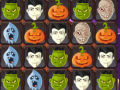 Cluiche Halloween Match 3 