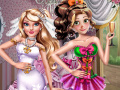 Cluiche Chloe & Emma Wedding Dress up