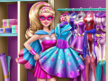 Cluiche Superhero Doll Closet  