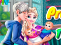 Cluiche Pregnant Elsa Twins Birth