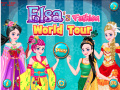 Cluiche Elsa's Fashion World Tour  