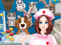 Cluiche Animal Hospital