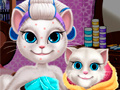 Cluiche Angela Mommy Real Makeover