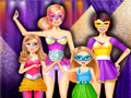 Cluiche Super Barbie Dancer Team