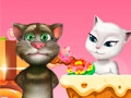 Cluiche Tom Cat Kissing