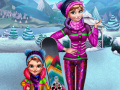 Cluiche Winter Games Dress Up