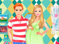 Cluiche Barbie Fashion Mommy Dress