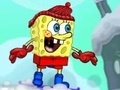 Cluiche Sponge Bob SnowBoarding