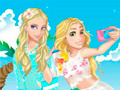 Cluiche Disney Princess Beach Fashion 2