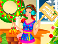 Cluiche Barbie Elf Party Dress Up