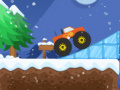 Cluiche Monster Truck Winter Jumps
