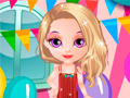 Cluiche Baby Halen Party Makeover