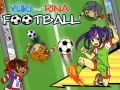 Cluiche Yuki and Rina Football