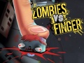 Cluiche Zombies vs Finger