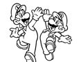 Cluiche Mario Coloring For Kids