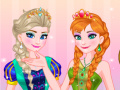 Cluiche Frozen Prom Queen Style