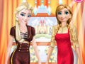 Cluiche Elsa And Anna Work Dress Up  