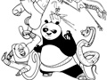 Cluiche Panda Painting: Coloring For Kids