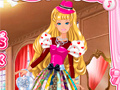 Cluiche Barbie's Valentine's Patchwork Dress