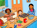 Cluiche Crazy Cupcakes: find the objects