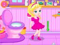 Cluiche Potty Train Baby Elsa